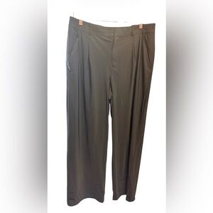 Black Wide Leg Pants stretch, light weight ,versatile yoga office pant.